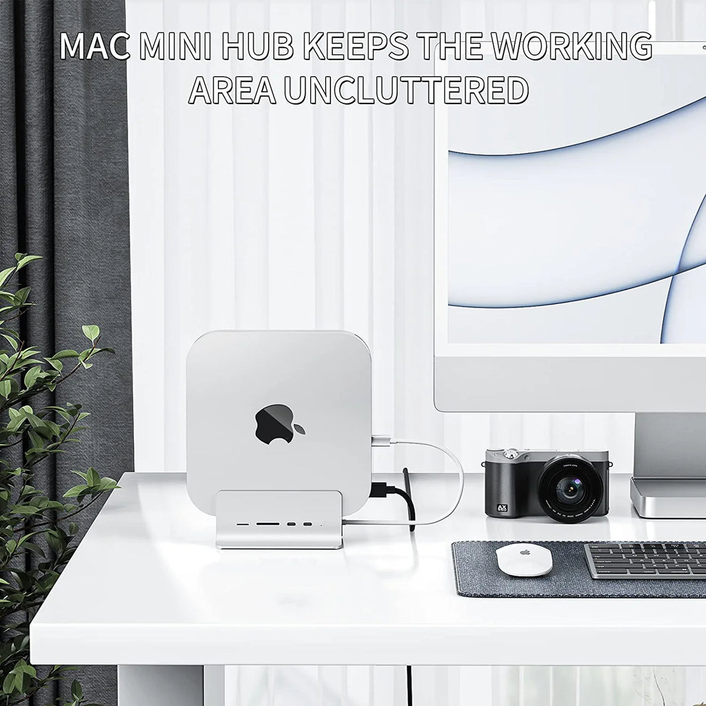 10GB TYPE-C Mac mini M1/M2 Stand & Docking Station | BD201A