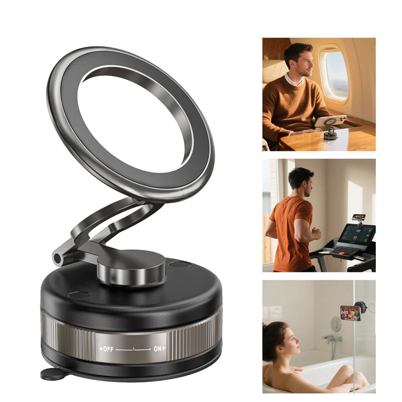 Magnetic Vacuum Phone Car Holder |MS11