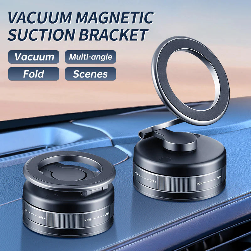 Magnetic Vacuum Phone Car Holder |MS11